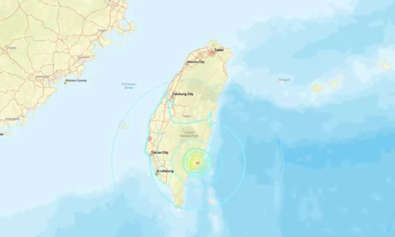 தாய்வானில் சக்திவாய்ந்த நிலநடுக்கம்