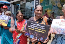 வவுனியாவில் வலிந்து காணாமல் ஆக்கப்பட்டோரின் உறவினர்கள் போராட்டம்