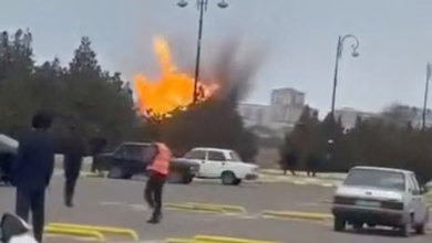 அஜர்பைஜான் விமான நிலையத்தில் ட்ரோன் தாக்குதல்/Drone attack at Azerbaijan airport