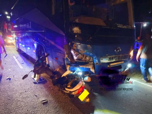 நேருக்கு நேர் மோதல் - சொகுசு பேருந்து விபத்தில் இருவர் உயிரிழப்பு!