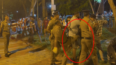 வவுனியாவில் பொலிஸார் அராஜகம்; இளைஞன் மீது பொது வெளியில் தாக்குதல்-Vavuniya News-Thamilan Win