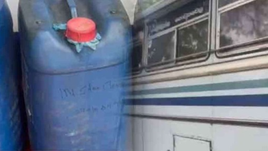 பஸ்ஸில் மண்ணெண்ணெய் கடத்திய சம்பவம் – நடத்துநர் சிக்கினார்