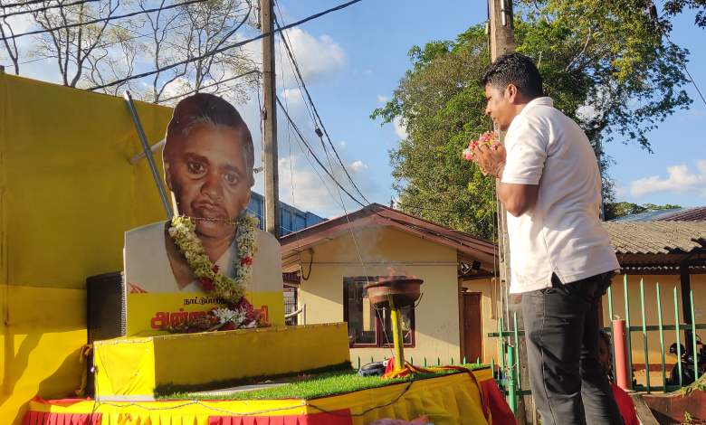 வவுனியாவில் அன்னை பூபதியின் திருவுருவப் படம் தாங்கிய ஊர்திக்கு மக்கள் அஞ்சலி