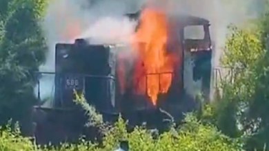 திருகோணமலை ரயில் இயந்திர தீ விபத்து/Trincomalee train engine fire accident