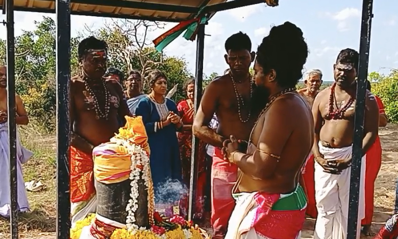 தமிழ் புத்தாண்டு முன்னிட்டு வெடுக்குநாரிமலை ஆலயத்தில் விசேட பூஜைகள்