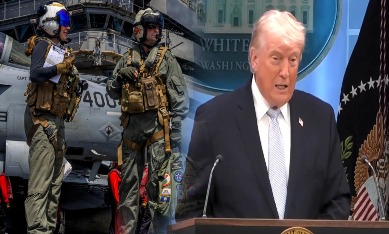 டிரம்ப் அறிவிப்பு: ஈரானைச் சூழ அமெரிக்க படைகள் – உலகளவில் பதற்றம்