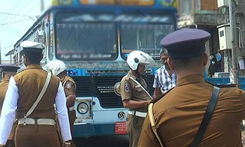 கொழும்பில் சட்டவிரோத பேருந்துகள் மீது விசேட நடவடிக்கை