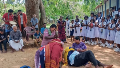 "போதைகளால் பாதிப்படையும் மனித உரிமைகள்"வவுனியாவில் விழிப்புணர்வு வீதி நாடகம்!