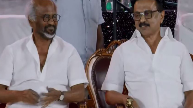 விஜய் பதவியேற்பு; ஸ்டாலினை திடீரென சந்தித்த நடிகர் ரஜினி விஜய் பதவியேற்பு; ஸ்டாலினை திடீரென சந்தித்த நடிகர் ரஜினி