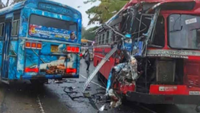தனியார் - இலங்கை போக்குவரத்து பேருந்துகள் மோதி கோர விபத்து